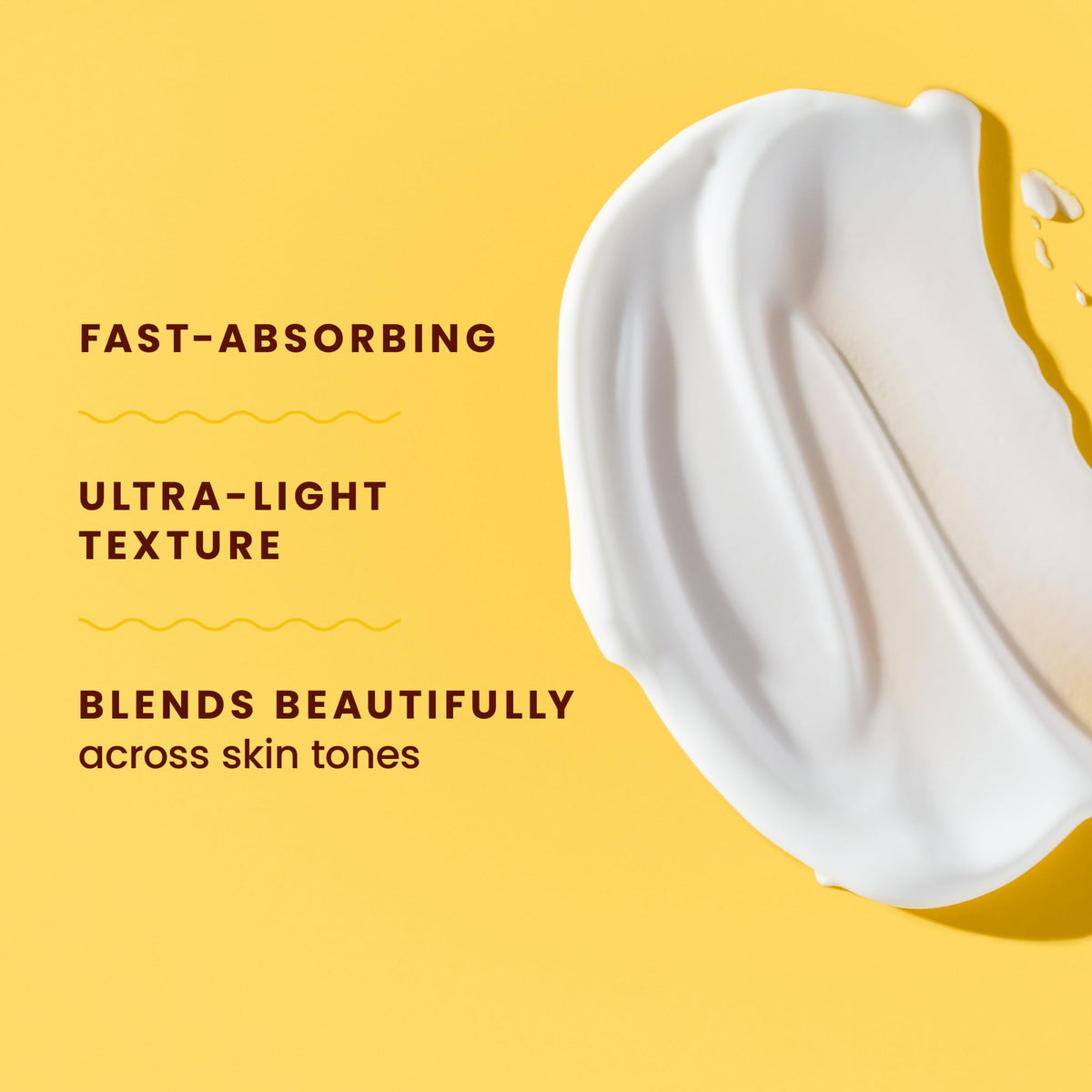 Hawaiian Tropic application on arm illustrating smooth blend and quick absorption