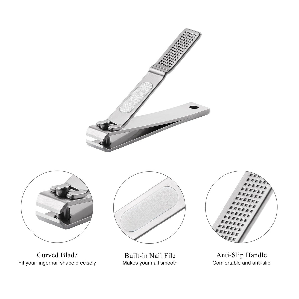 HAWATOUR clippers held in hand showing size and ergonomic comfort for better leverage