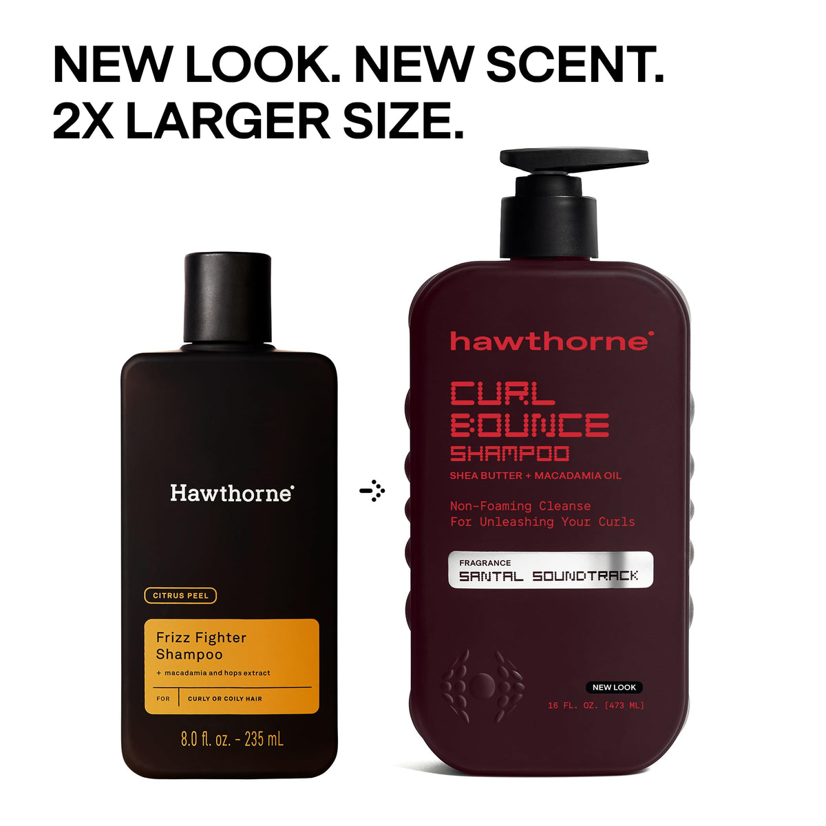 Hawthorne shampoo cream texture demonstrating gentle cleansing