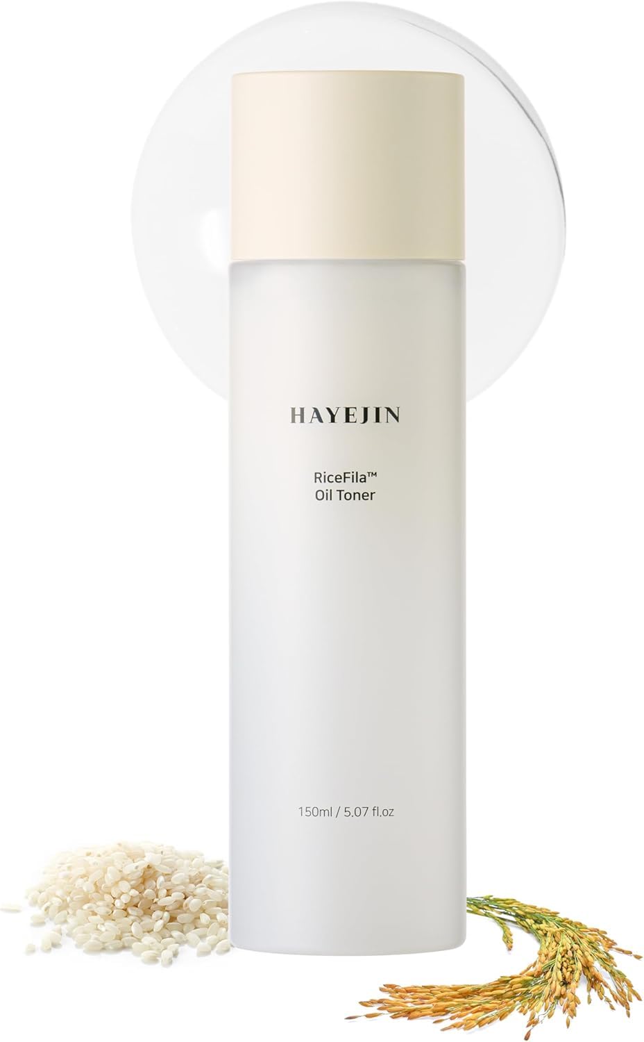 HAYEJIN front packaging showing bottle and label, highlights clean formula benefit