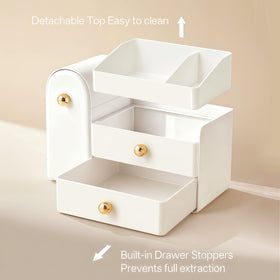 HBlife close-up of brush slots showing durable texture and neat storage