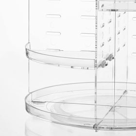 HBlife skincare bottles showing adjustable heights for versatile fit