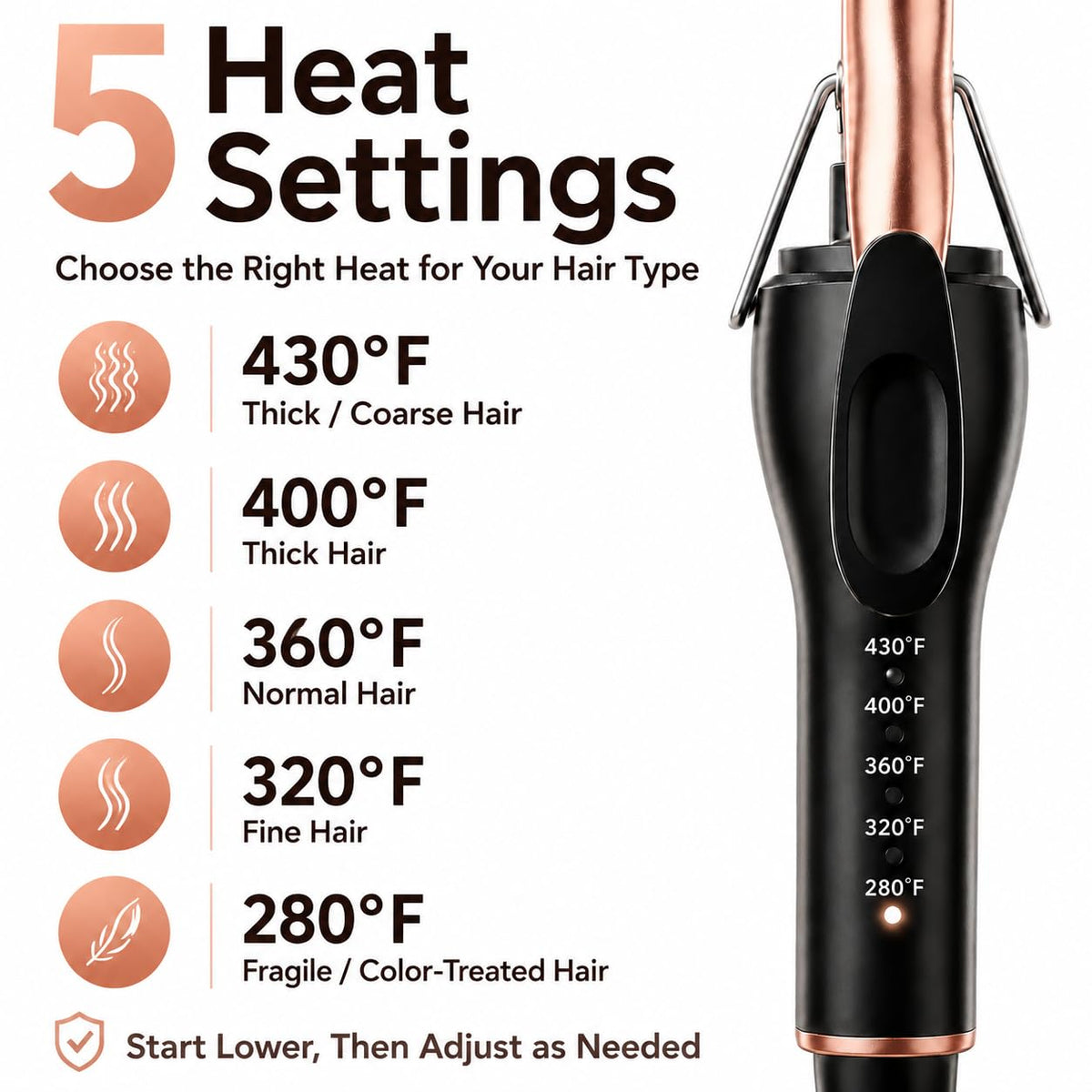 HCAH heat-resistant glove and accessories for safer hands during styling