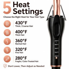 HCAH heat-resistant glove and accessories for safer hands during styling