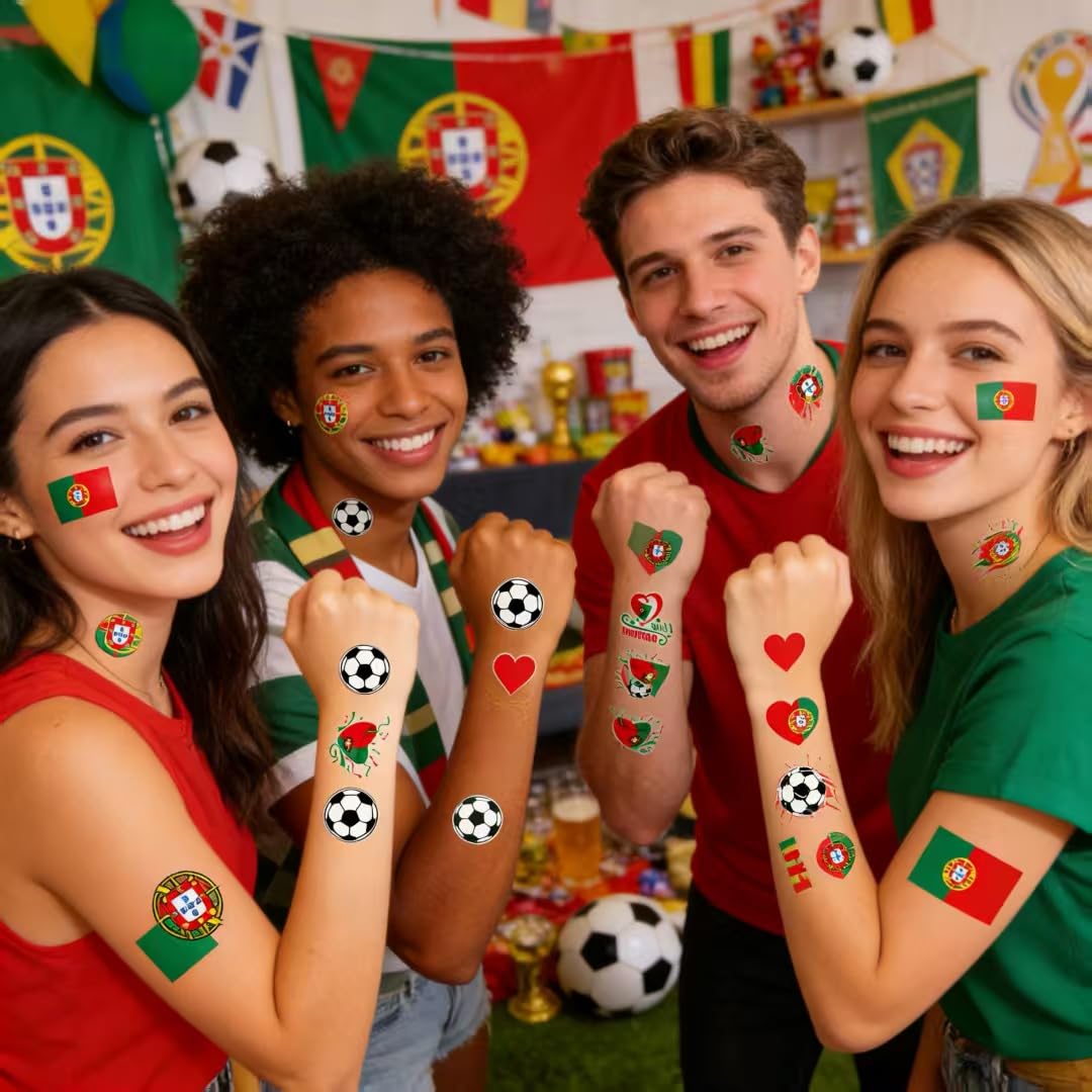 HDSZLJL lifestyle table at match-day party showing tattoos in use benefits event atmosphere