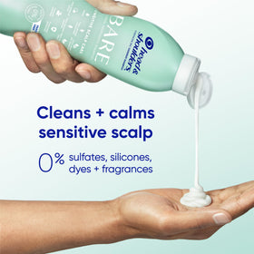 Head & Shoulders back label showing minimal ingredients list