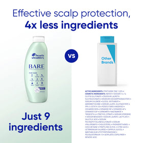 Head & Shoulders twin pack next to common household item for scale