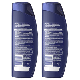 Head & Shoulders conceptual before and after scalp visualization illustrating flake reduction