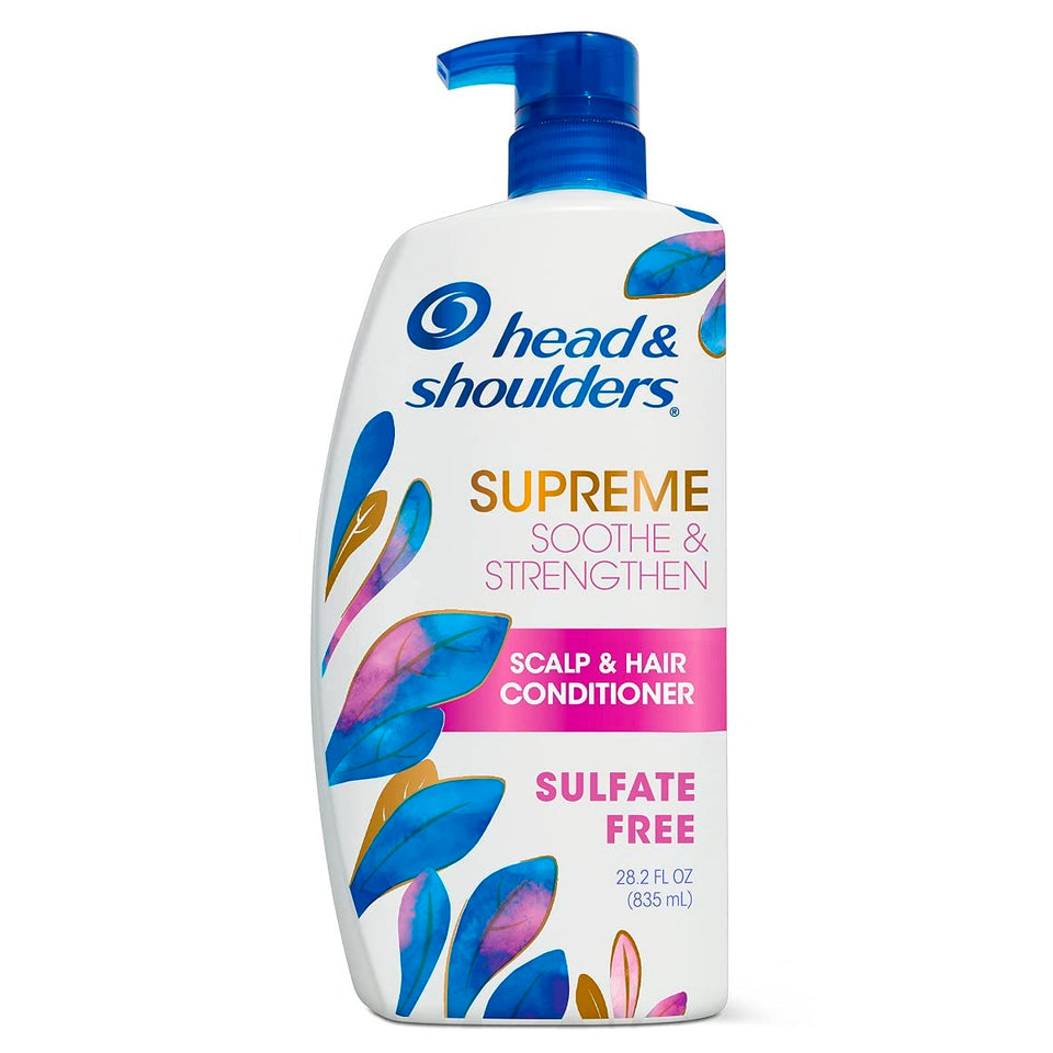 Head & Shoulders bottle front showing label and benefits for easy identification
