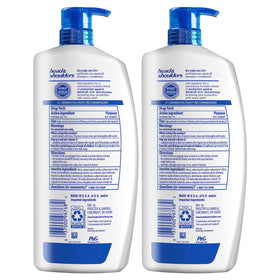 Open cap pouring Head & Shoulders shampoo to show texture and easy dispensing