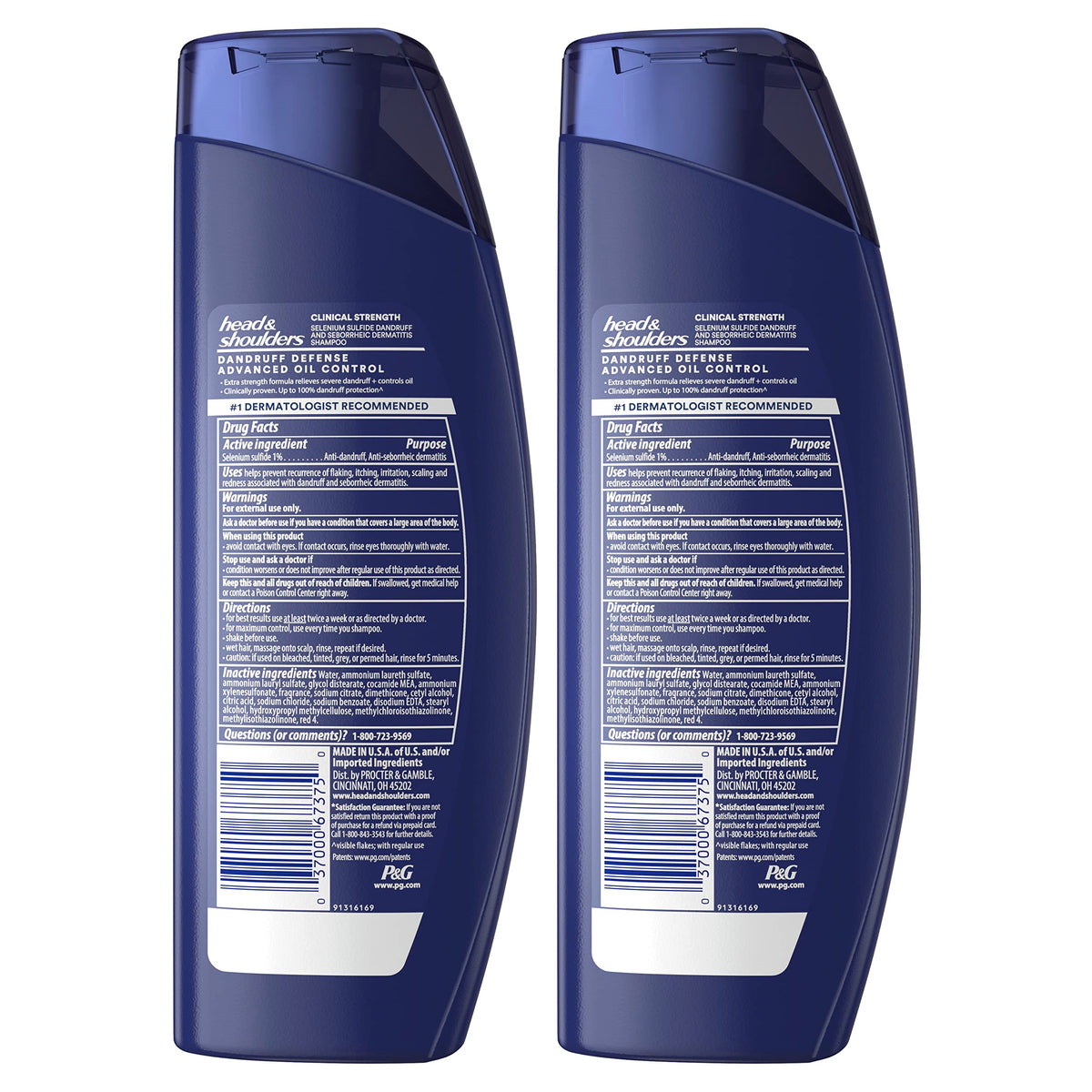 Lifestyle shot of fresh, clean hair after using Head & Shoulders clinical