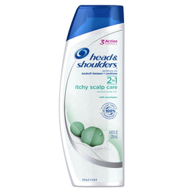Head & Shoulders front bottle eucalyptus showing label and size for easy recognition and quick selection