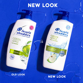 Head & Shoulders back label with ingredients and usage directions benefit