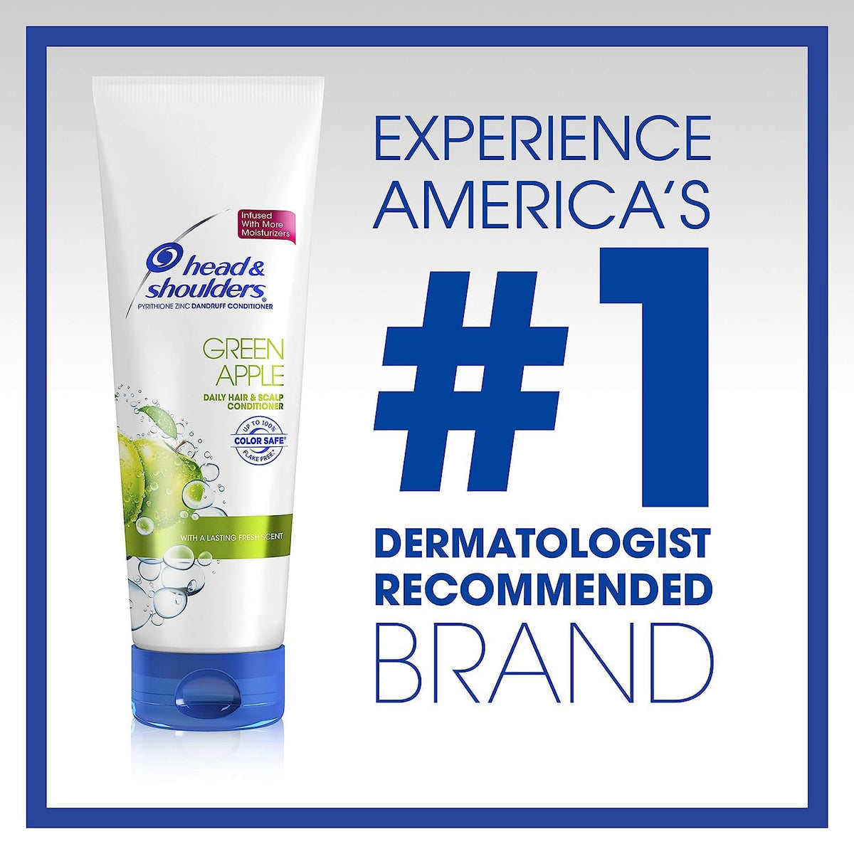 Head & Shoulders creamy conditioner texture showing hydration benefit