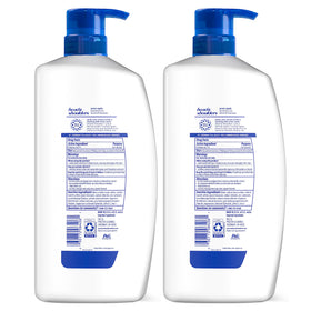 Head & Shoulders bottles on store shelf highlighting retail packaging