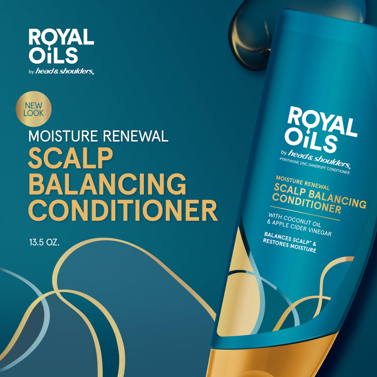 Close-up of Head & Shoulders label highlighting key ingredients