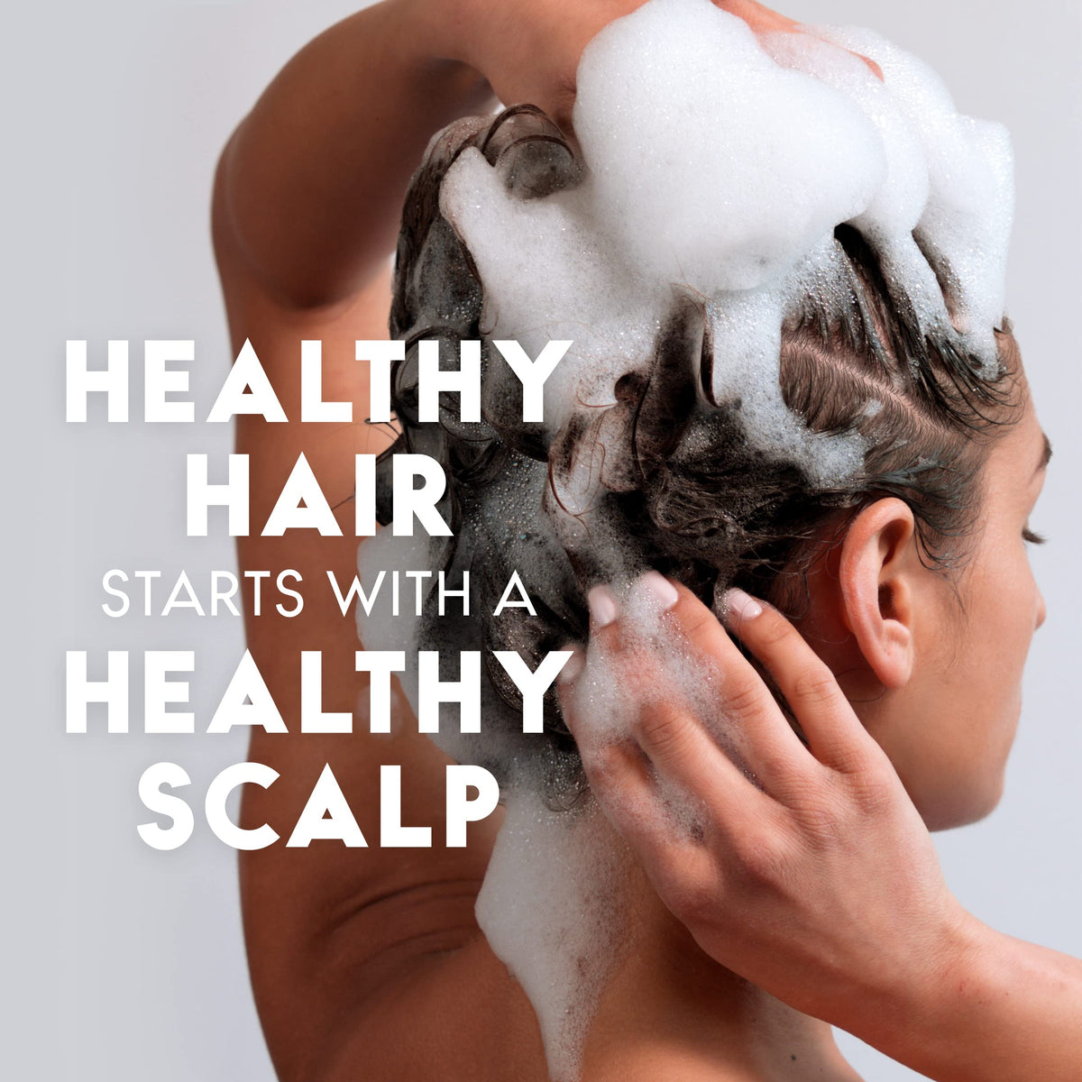 Smooth, moisturized hair after Head & Shoulders wash showing managed shine