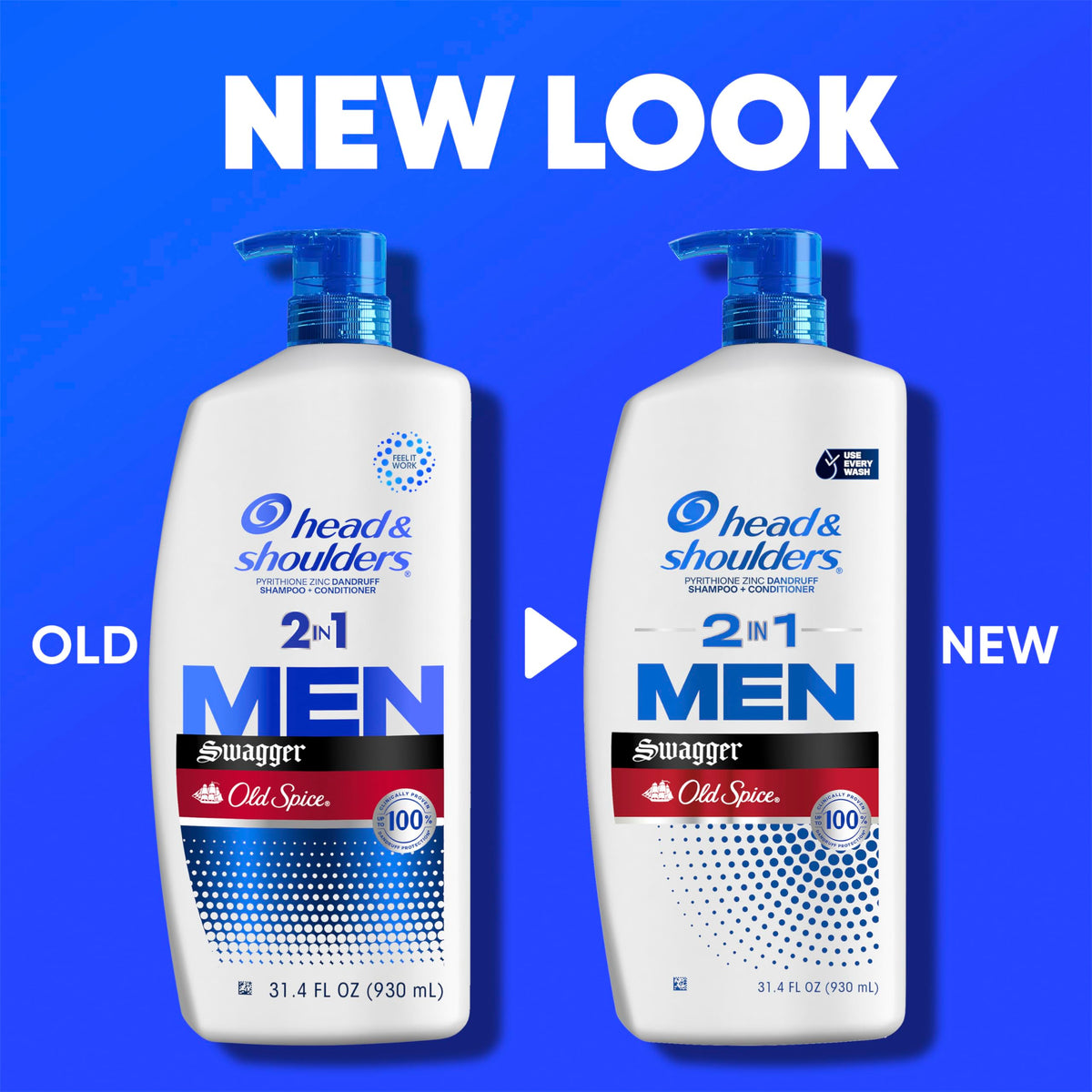 Head & Shoulders bottle on shower shelf illustrating in‑use convenience and daily routine fit