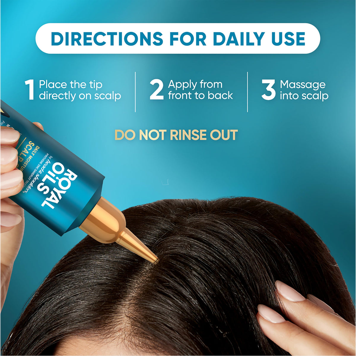 Head & Shoulders with coconut halves highlighting coconut oil ingredient for hydration