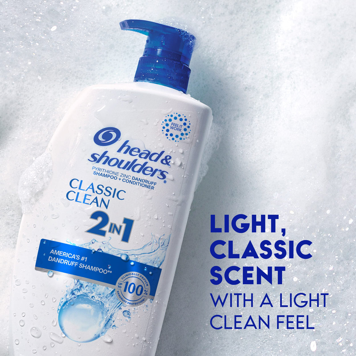 Head & Shoulders scalp application demonstrating targeted relief and comfort
