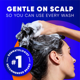 Head & Shoulders shampoo lather texture demonstrating effective cleansing action