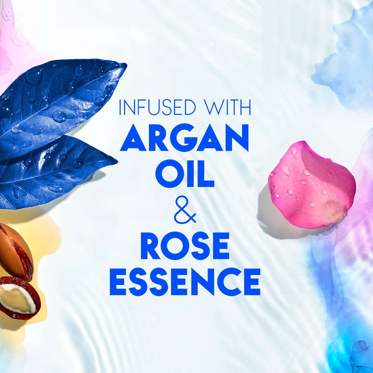 Head & Shoulders argan oil droplet highlighting moisturizing benefit
