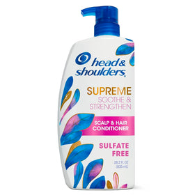Head & Shoulders front packaging showing label and 28.2 fl oz size benefits