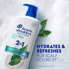 Head & Shoulders bottle next to common items to show 28.2 fl oz size advantage