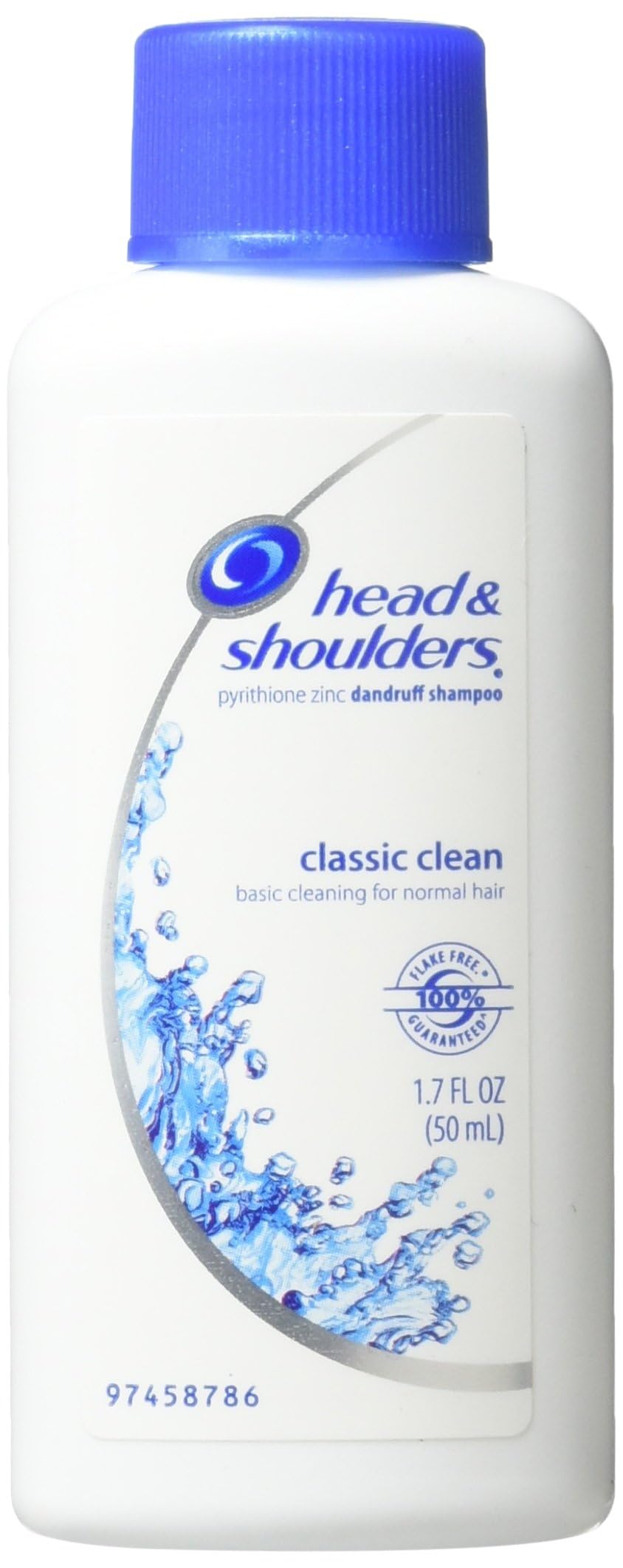 Head & Shoulders Classic Clean front packaging showing two travel bottles and clear branding benefit: easy travel dandruff care