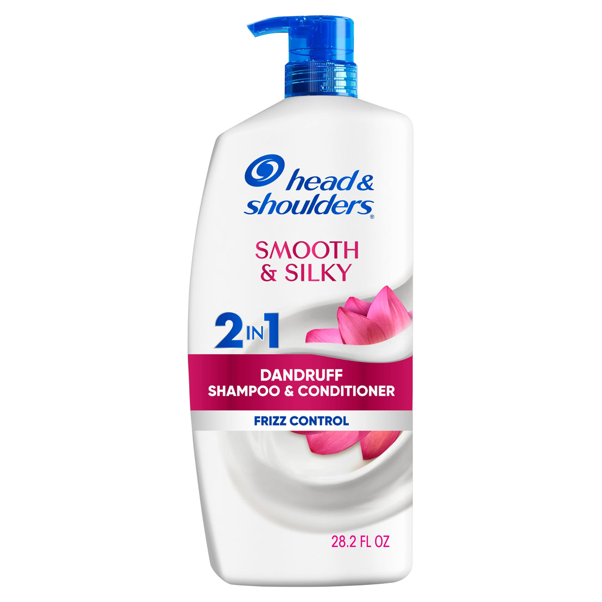 Head & Shoulders front packaging showing large 28.2 fl oz bottle and benefits