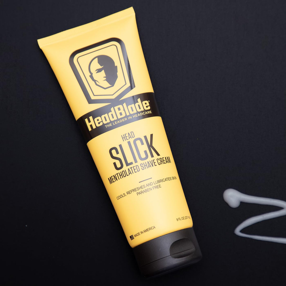 HeadBlade HeadSlick menthol cooling visual conveying soothing comfort