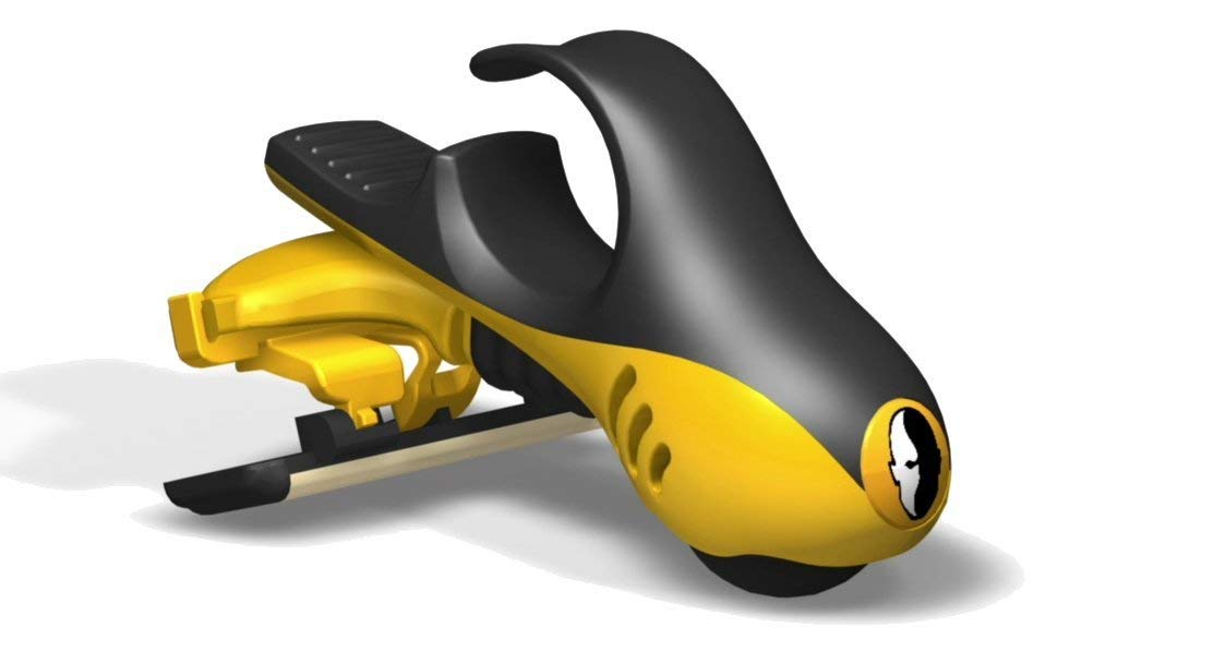 HeadBlade Moto front view showing compact design and precise control