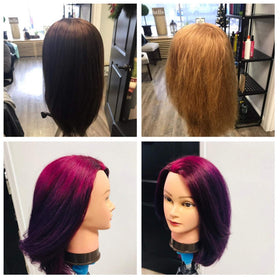 Headwinn label and dark brown #4 color swatch for accurate shade reference