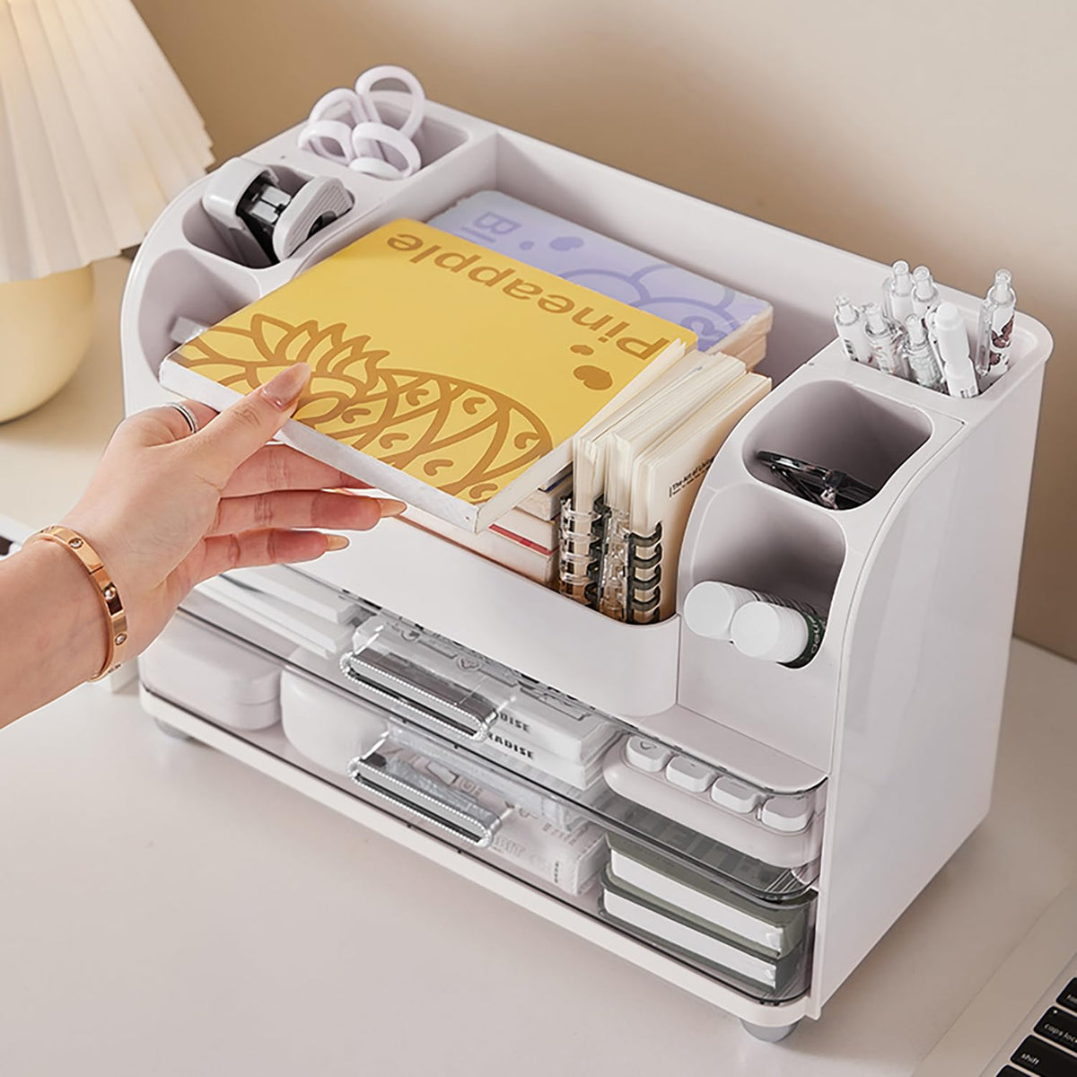 Heaime lifestyle vanity display arranging daily products attractively
