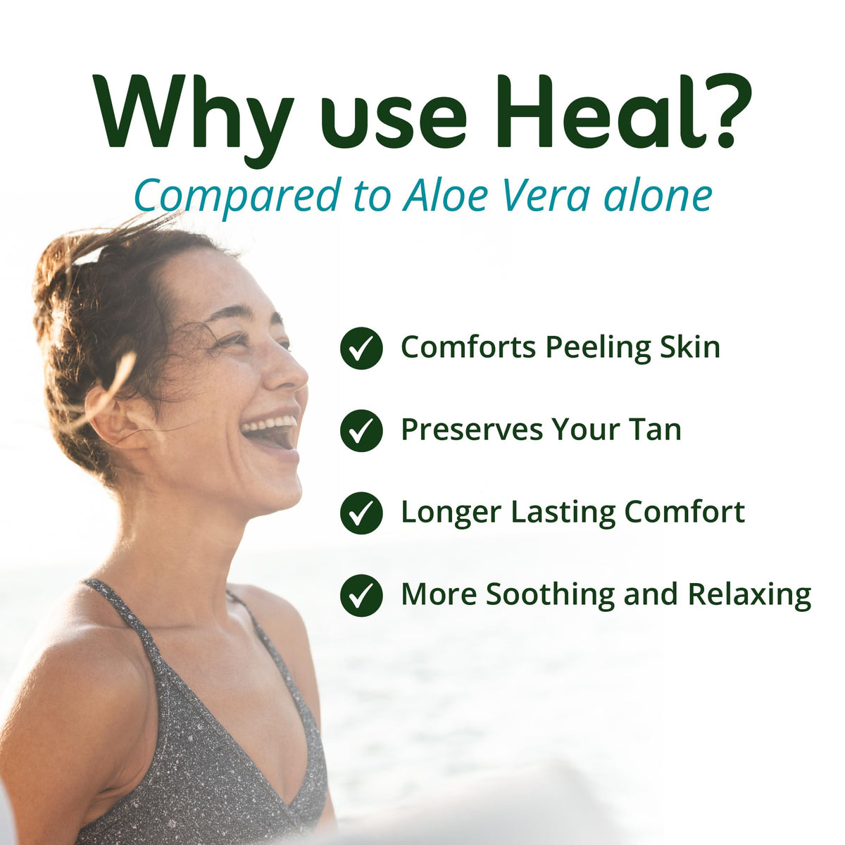 Heal by InnovaCorium pump nozzle dispensing foam for controlled, mess‑free application