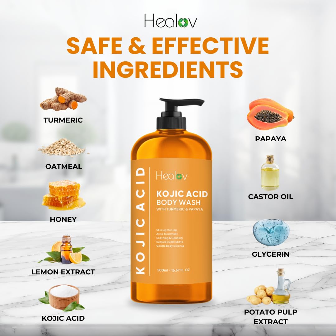 Healov soap staged in bathroom routine to show daily use benefit