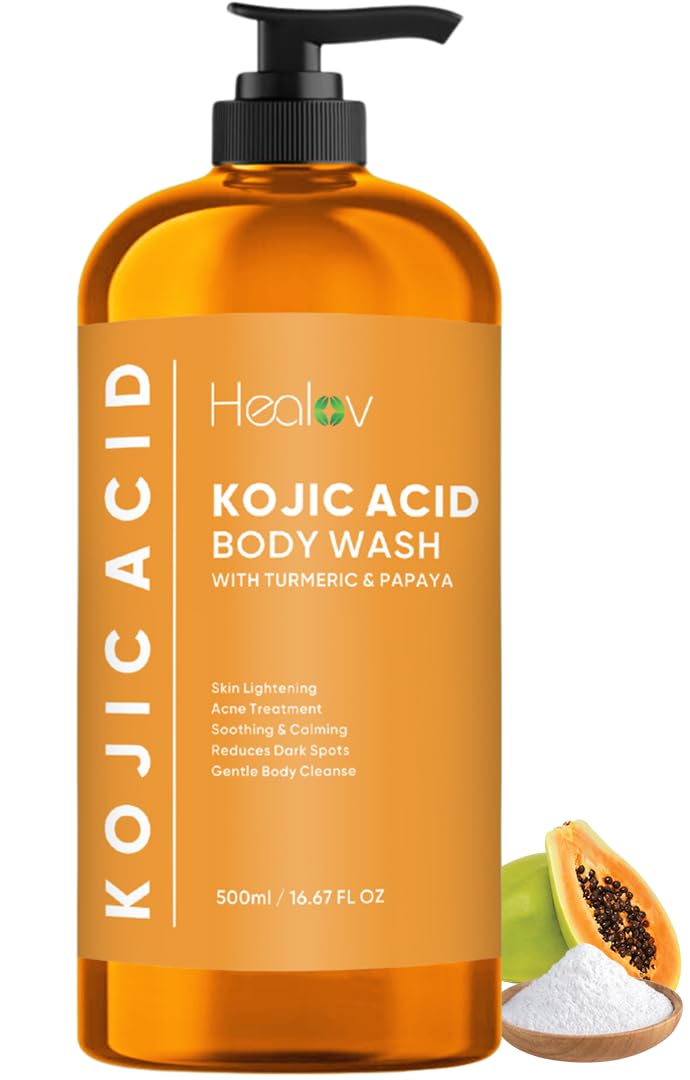 Healov soap front packaging showing brand and brightening benefit