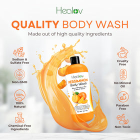 Healov bar staged in bathroom scene suggesting everyday freshening routine