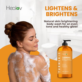 Healov creamy lather texture demonstrating gentle exfoliation benefit