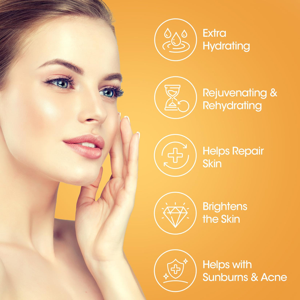 Healov turmeric lotion creamy texture close-up for smooth hydration