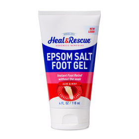 Heal&Rescue front packaging 4 oz tube showing brand and product for easy identification and portability