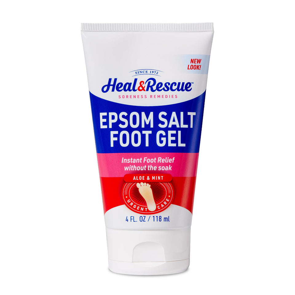 Heal&Rescue front packaging 4 oz tube showing brand and product for easy identification and portability