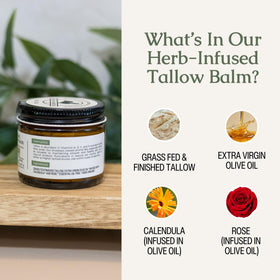 Hearth and Homestead balm in outdoor setting showing hardworking skin protection
