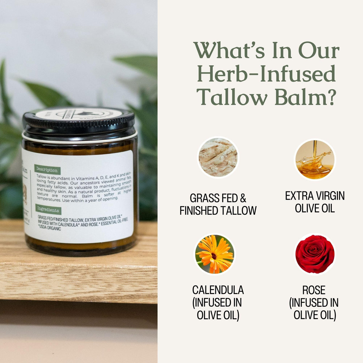 Hearth and Homestead packaging with farm background conveying small-batch sourcing trust