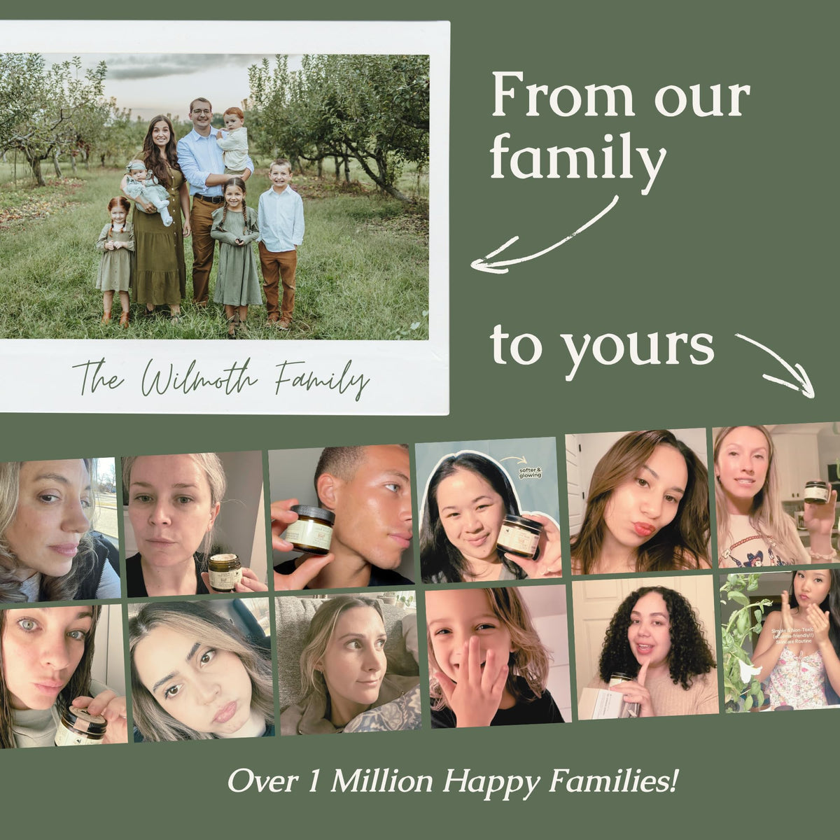 Hearth and Homestead balm being applied to hand for instant hydration