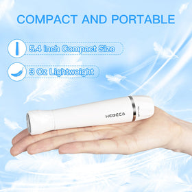 HEBECA held in hand trimming eyebrow for comfortable, controlled shaping