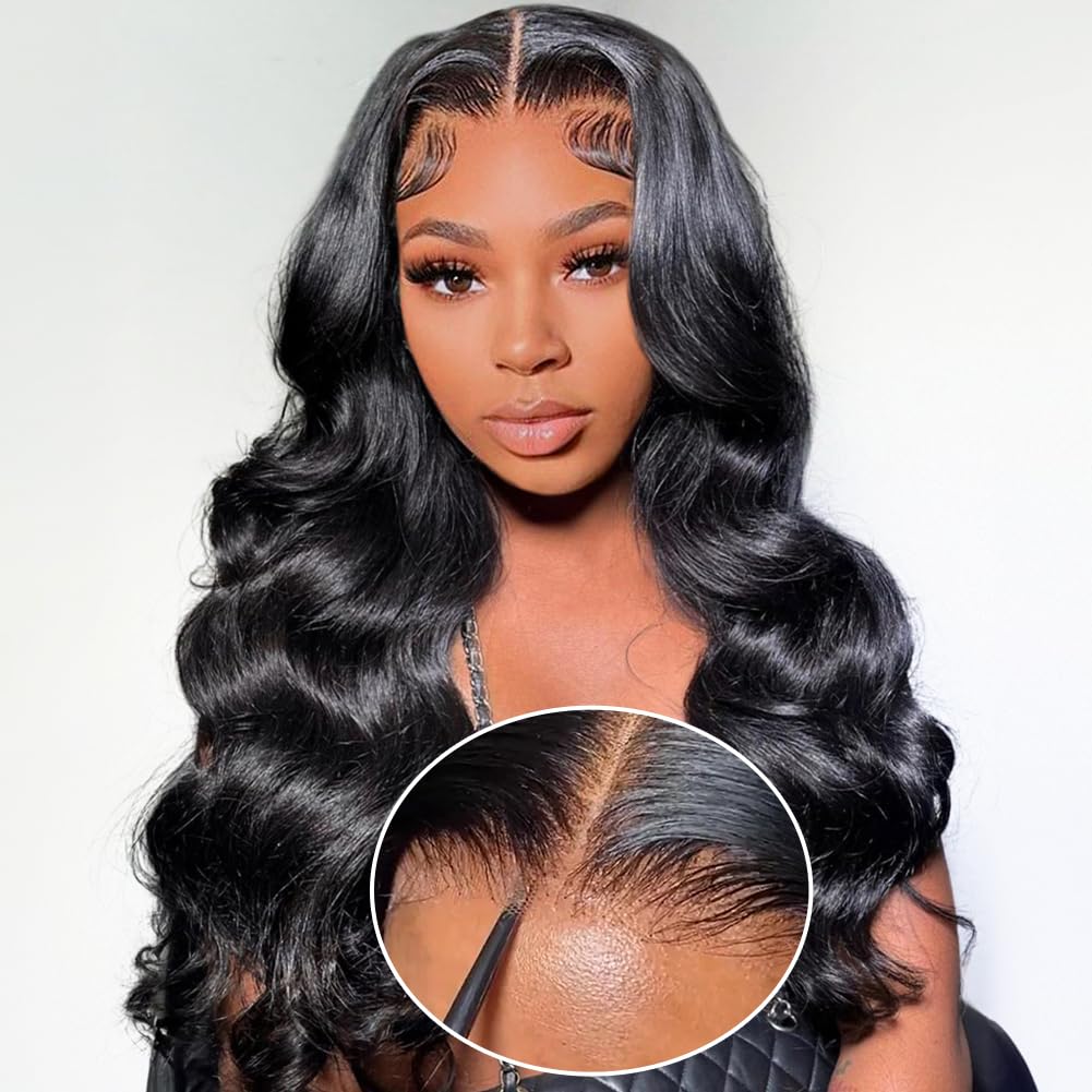 Hedy front lace wig showing natural hairline and instant wear benefit