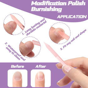 heemeei pointed tip close-up reaching nail corners for precise cleaning