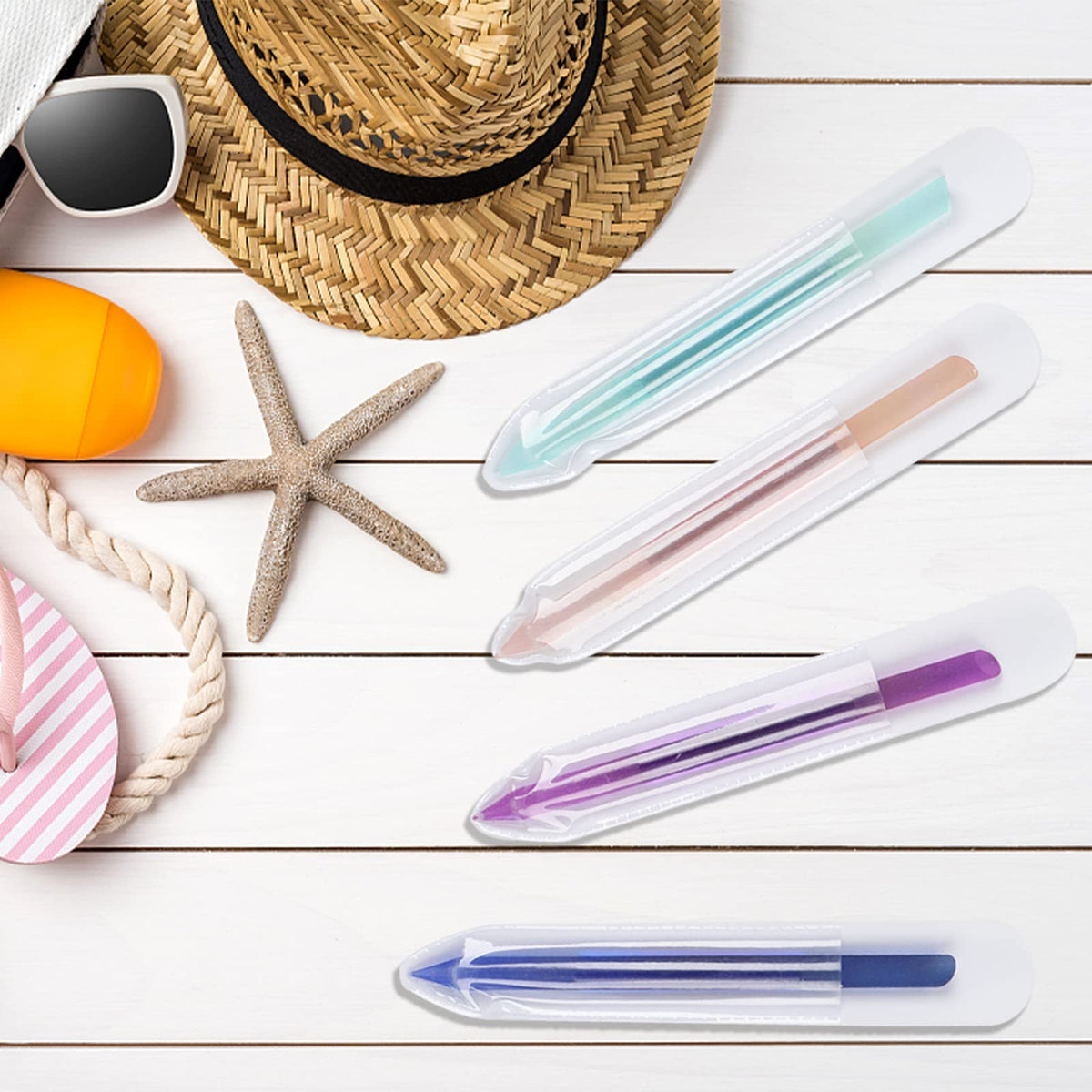 heemeei shown beside a ruler to highlight compact size and easy portability
