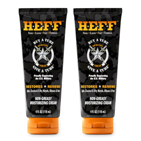 Heff front packaging showing two 4 oz tubes and product benefit